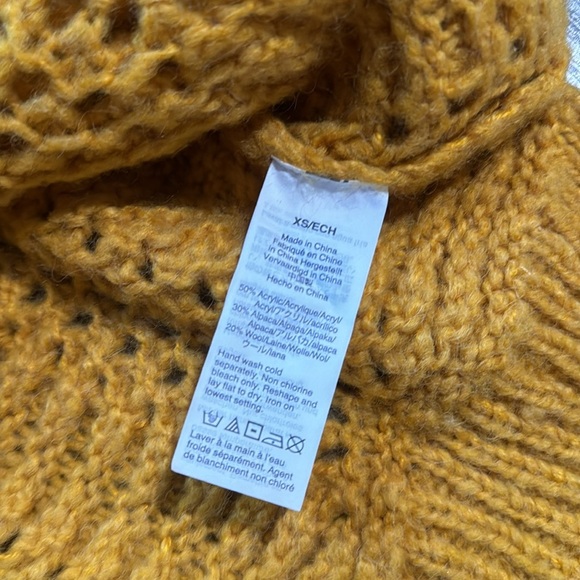 Madewell Windemere Pointelle Pullover Sweater xs - Picture 6 of 6